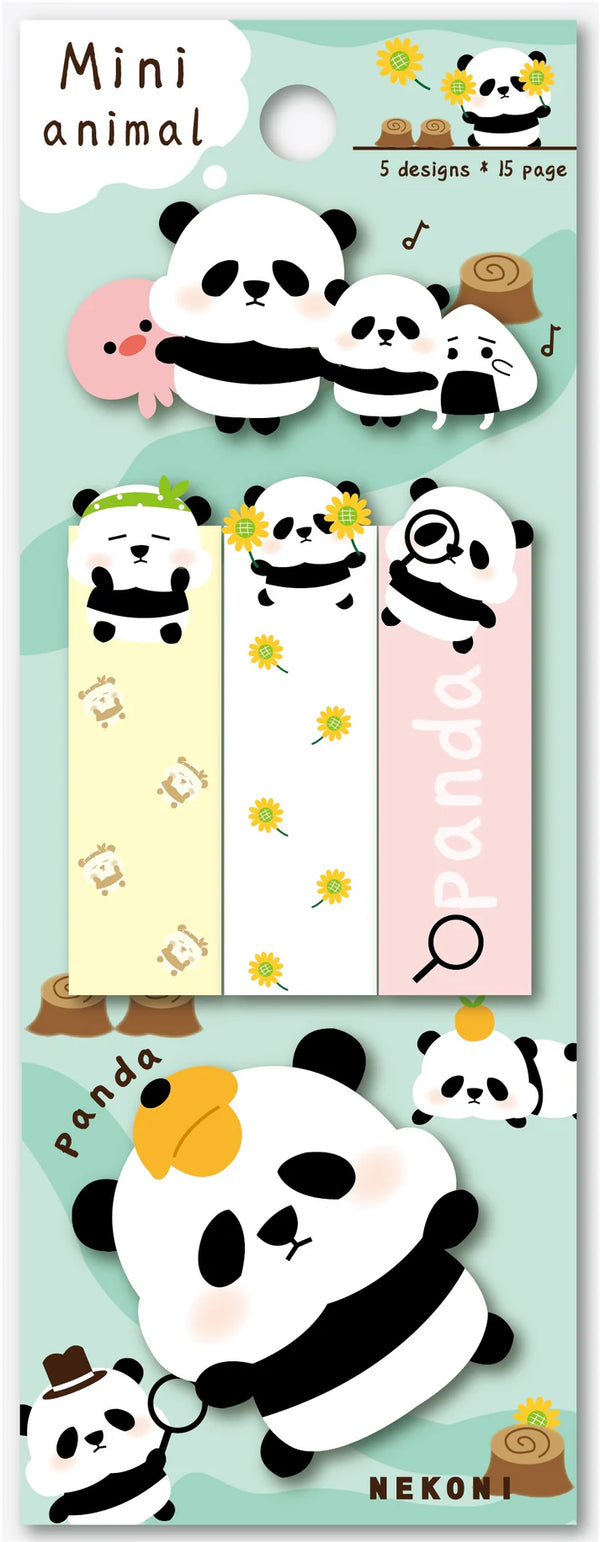 Nekoni  Panda Sticky Notes 50525