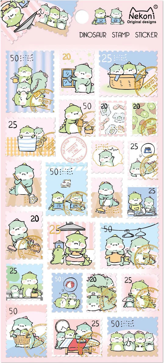 Nekoni Crocodile Shiny Stickers 51089 – Lil Thingamajigs Hive