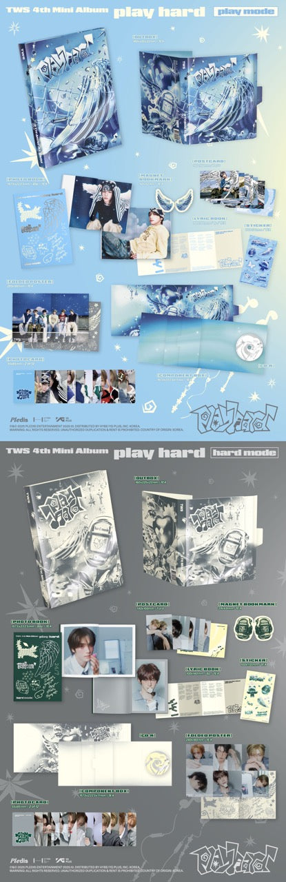 K-Pop CD TWS - 4th Mini Album 'play hard' – Lil Thingamajigs Hive