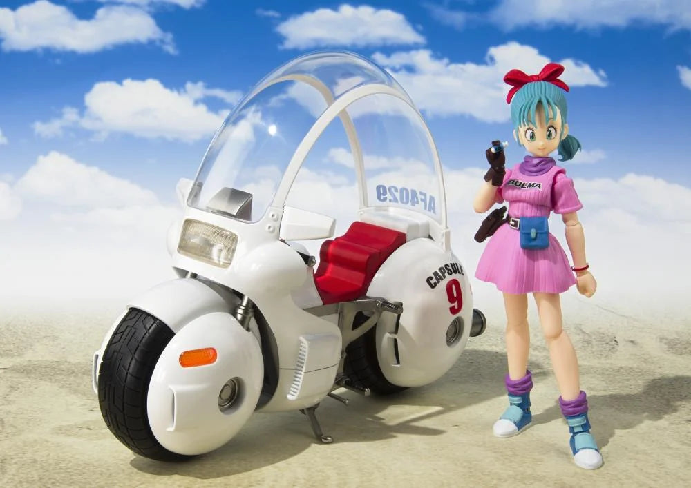 Dragon Ball S.H.Figuarts Bulma's Capsule No. 9 Motorcycle (Reissue)