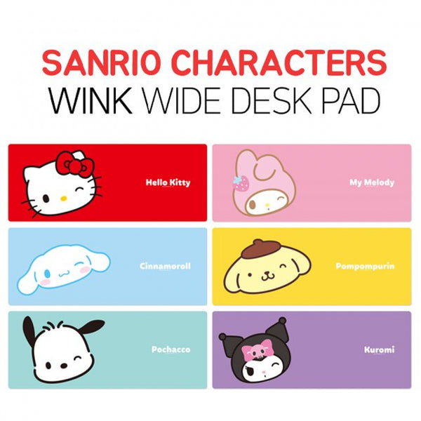 Sanrio Characters Desk Wide Pad