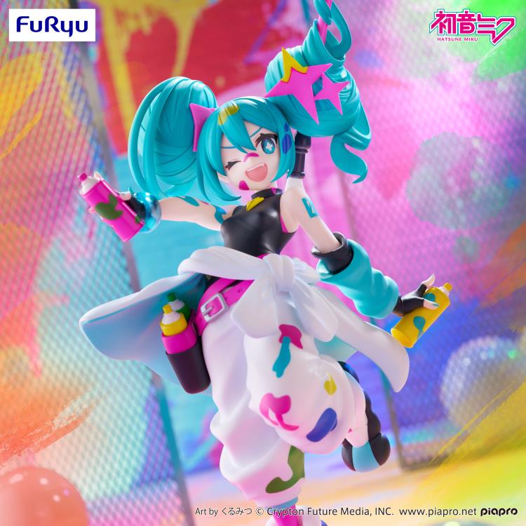 Hatsune Miku Trio-Try-iT Paint Girl Figure
