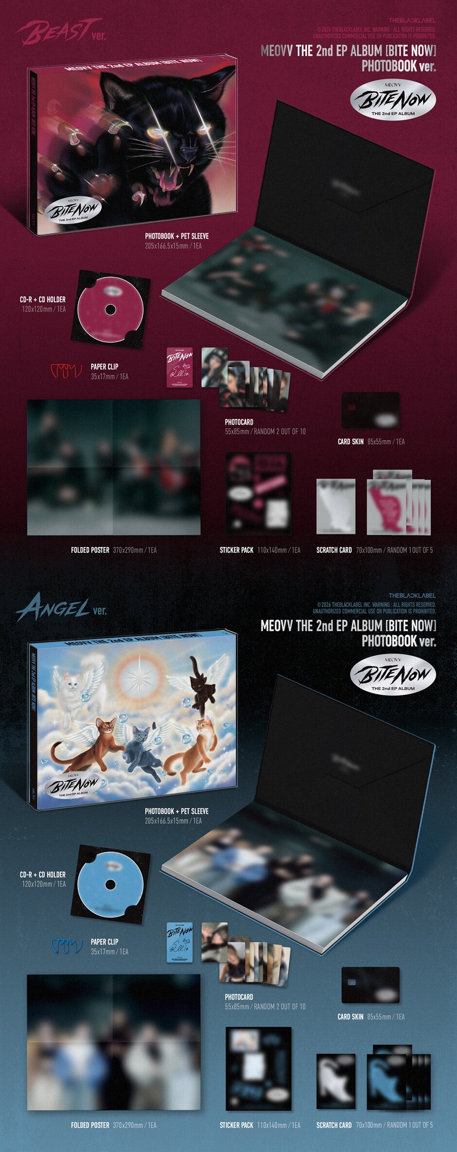 K-Pop CD Meovv - The 2nd EP Album 'Bite Now' [Photobook Ver.]
