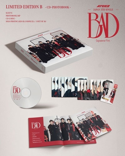 K-Pop CD Ateez - Japanese 5th Single 'BAD' [Limited Edition B]