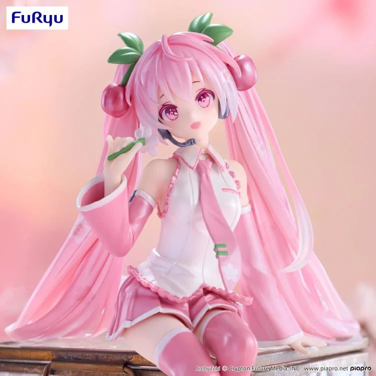Vocaloid Sakura Miku Noodle Stopper Pearl Color Ver. 2024 Figure