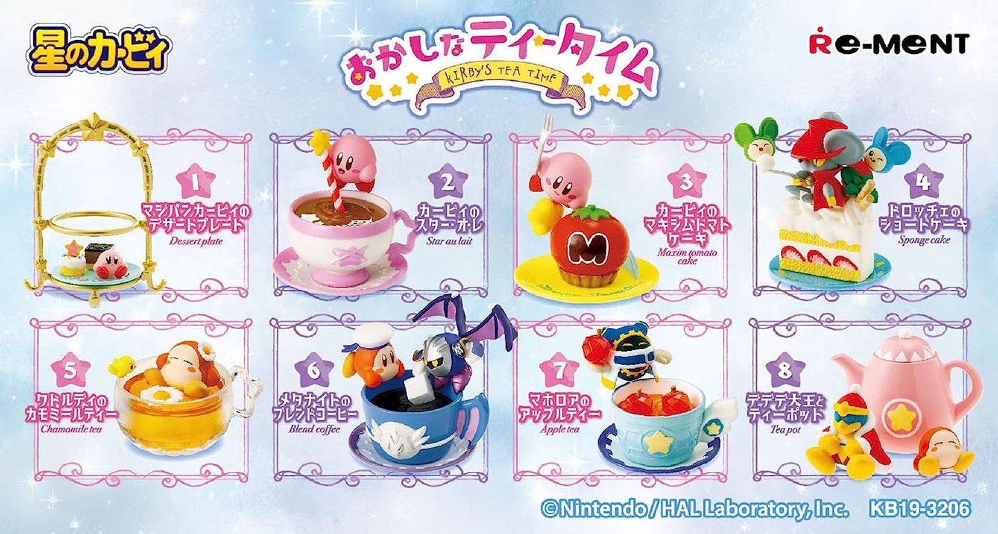 [Bundle] Kirby Re-Ment  Funny Tea Time (Box Set of 8)