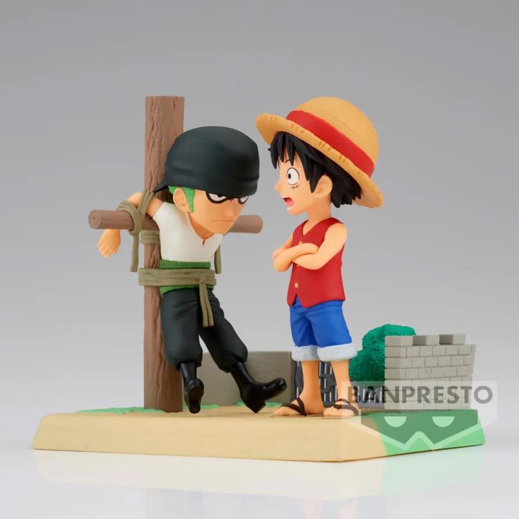 One Piece World Collectable Figure Log Stories Monkey D. Luffy and Roronoa Zoro