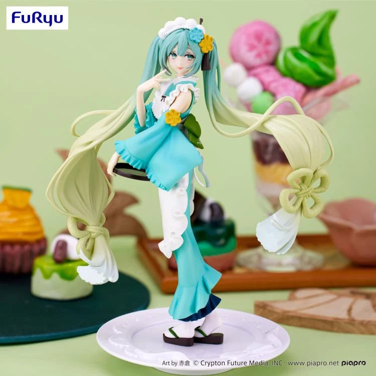 Vocaloid Exceed Creative Figure SweetSweets Series Hatsune Miku (Matcha Green Tea Parfait Mint Ver.)