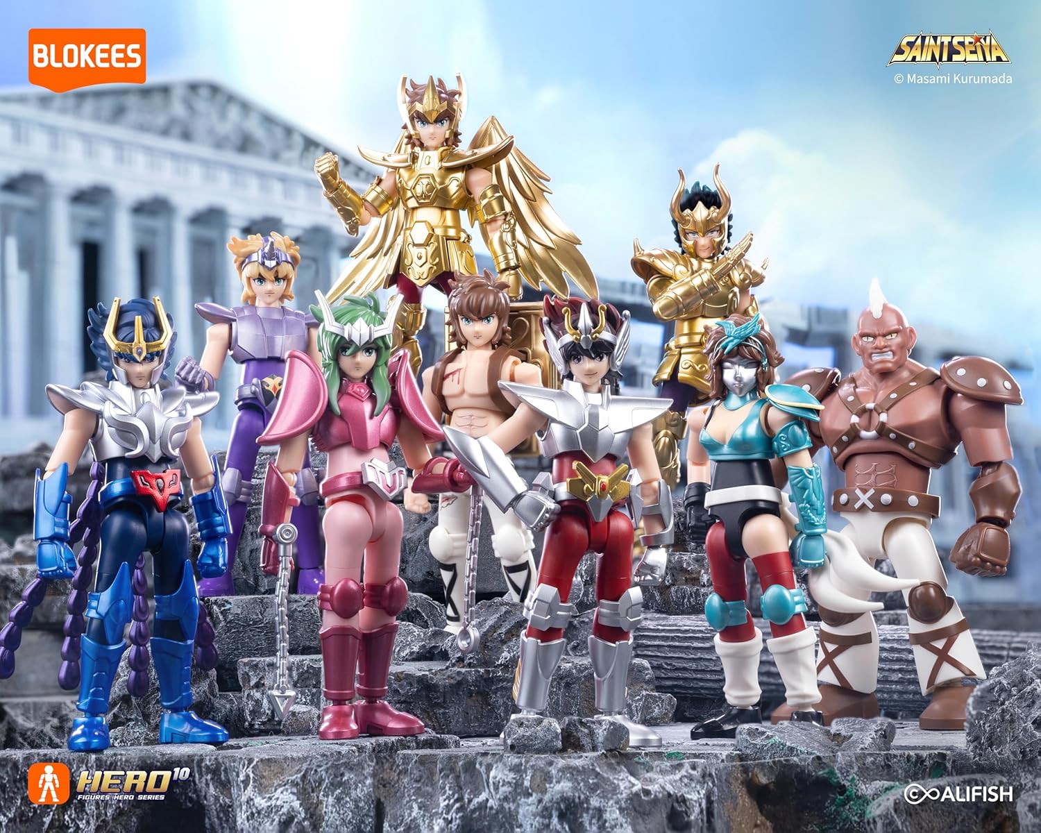 Blokees Saint Seiya Galaxy 01 The Legacy of Sagittarius (Blind Box)