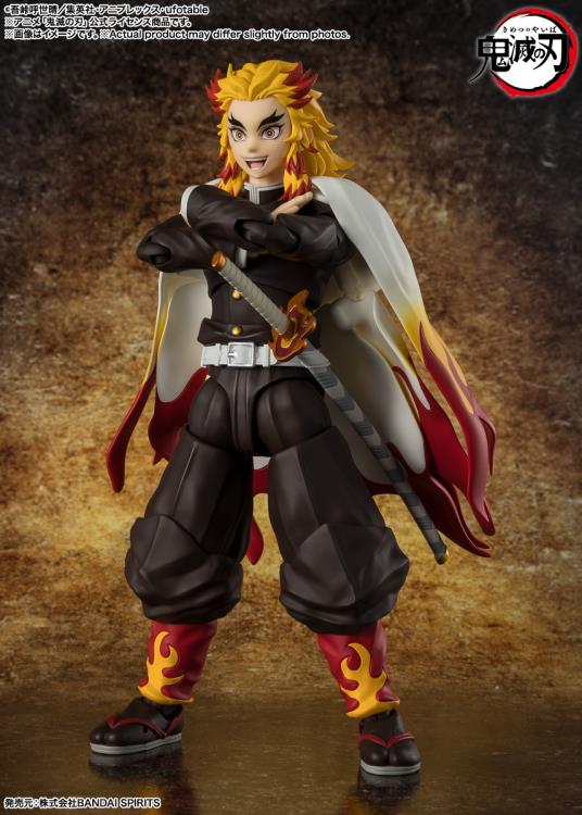 Demon Slayer Kimetsu no Yaiba S.H.Figuarts Kyojuro Rengoku Figure