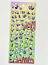 BCmini Stickers Panda Puffy 11042