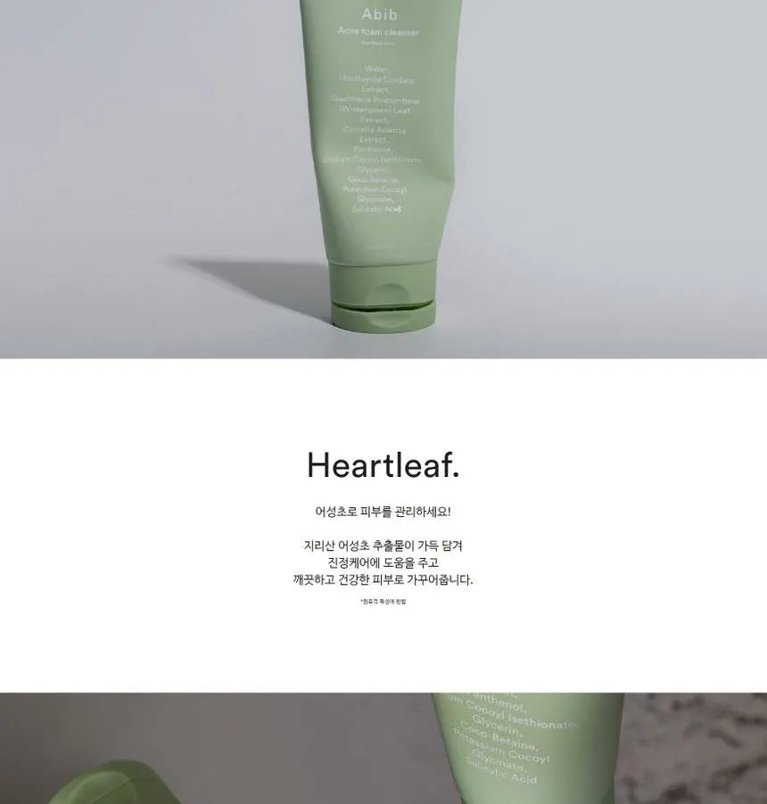 [Abib] Acne Foam Cleanser Heartleaf Foam 150ml