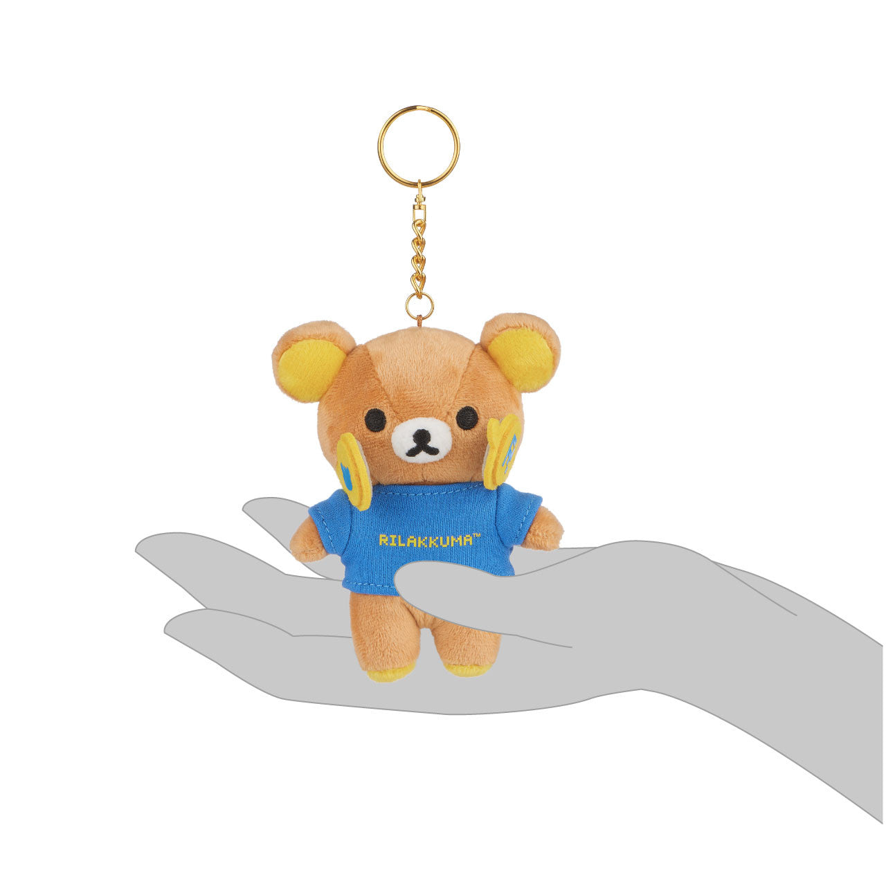 Rilakkuma San-X Original Gamer Series Keychain Plush