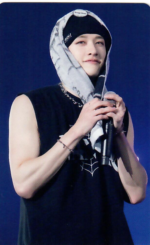 [Photocard] STRAY KIDS Bang Chan - 2ND WORLD TOUR MANIAC ENCORE IN JAPAN BLU-RAY Other front
