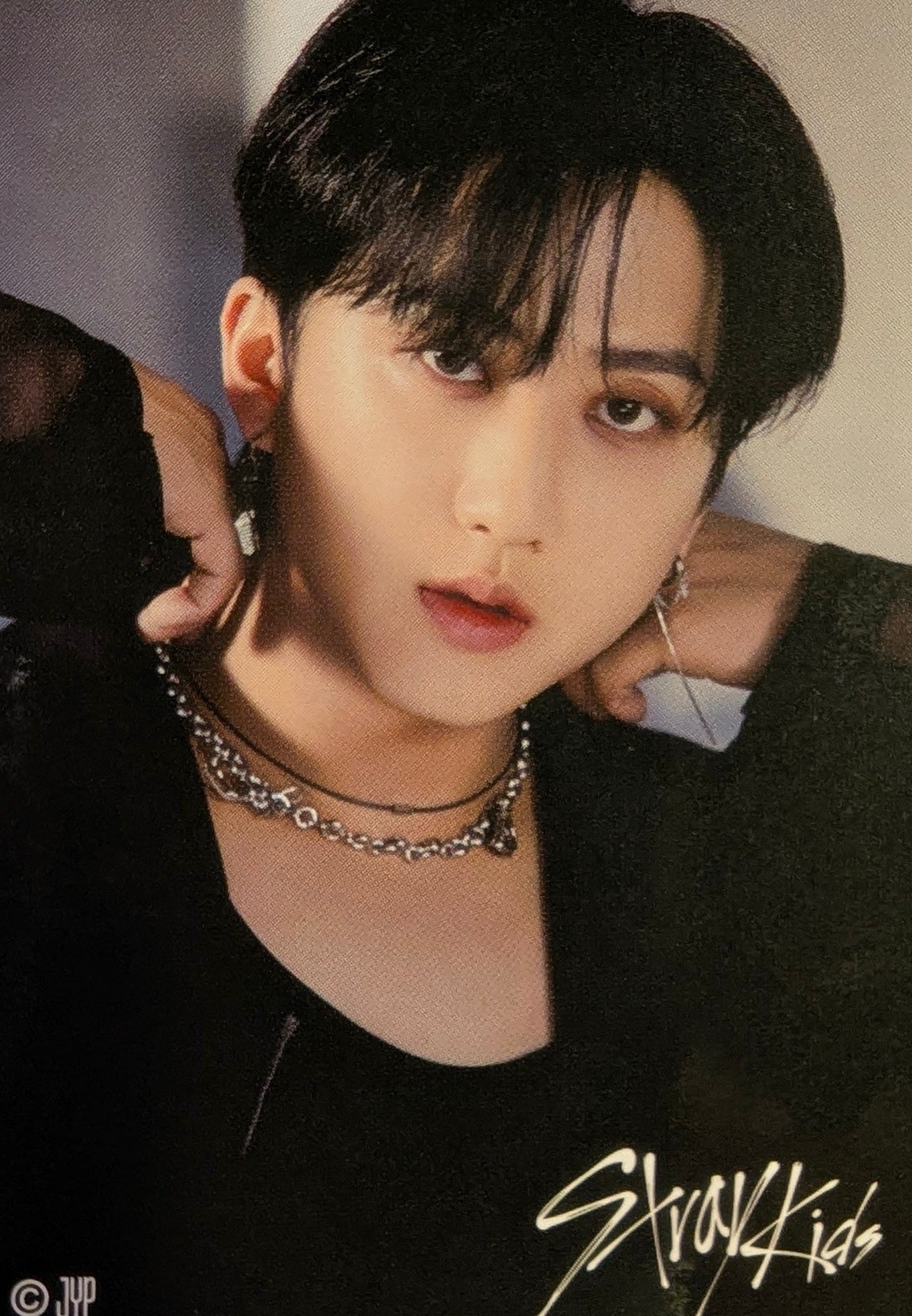 [Photocard] STRAY KIDS Changbin - 5-STAR DOME TOUR 2023 Event (fanclub/membership, japan, jpfc (japan fanclub), lottery, sticker card, tour exclusive) front