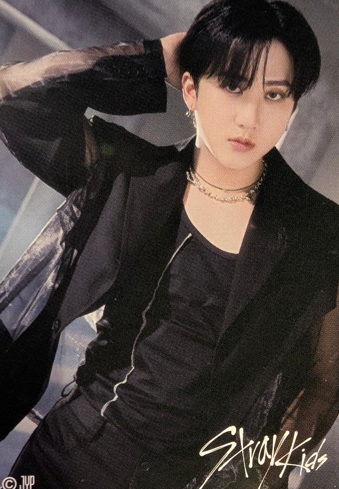 [Photocard] STRAY KIDS Changbin - 5-STAR DOME TOUR 2023 Event (fanclub/membership, japan, jpfc (japan fanclub), lottery, sticker card, tour exclusive) front