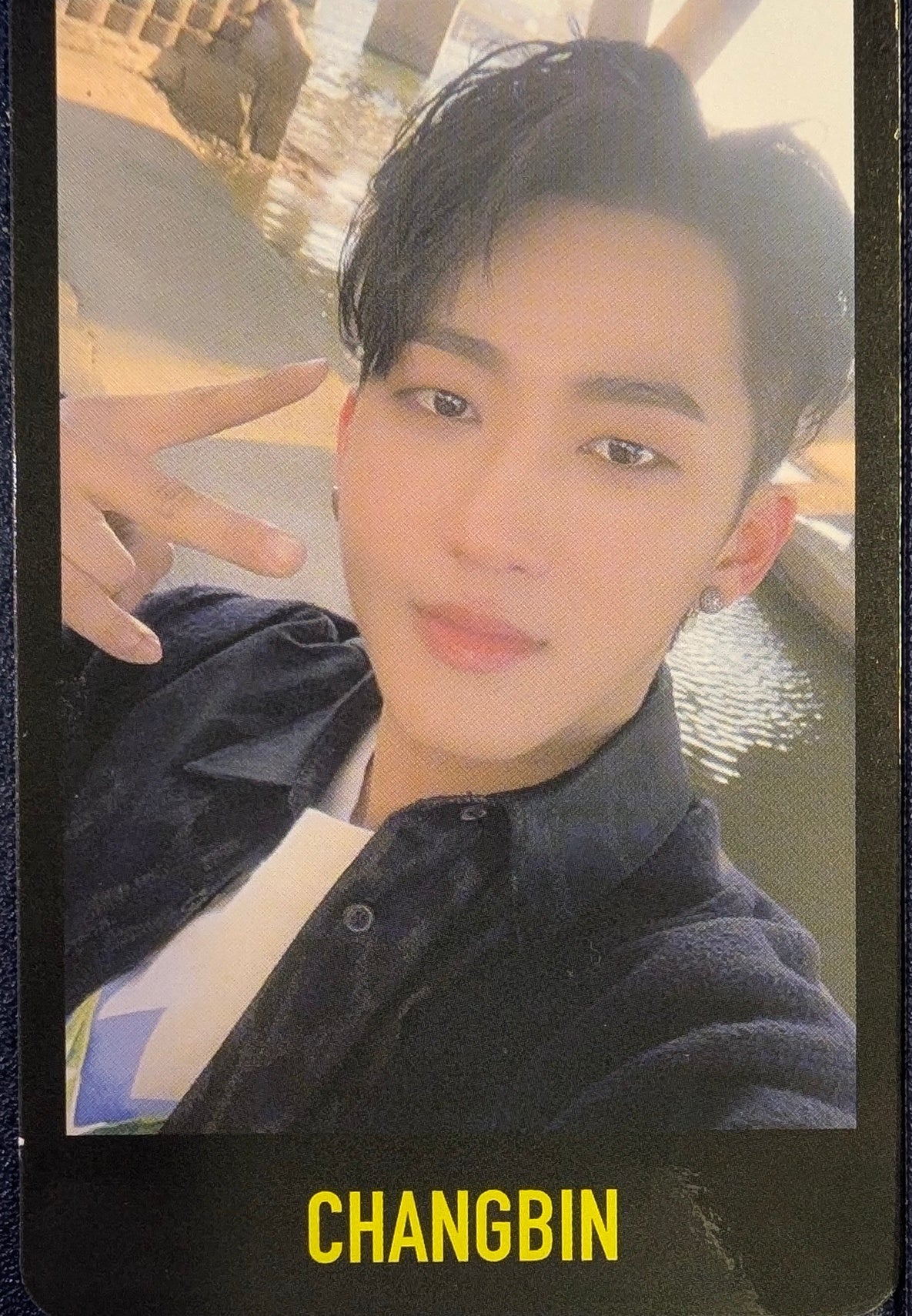 [Photocard] STRAY KIDS Changbin - CLÉ 1 : MIROH Album (album photocard, B version, qr card) front