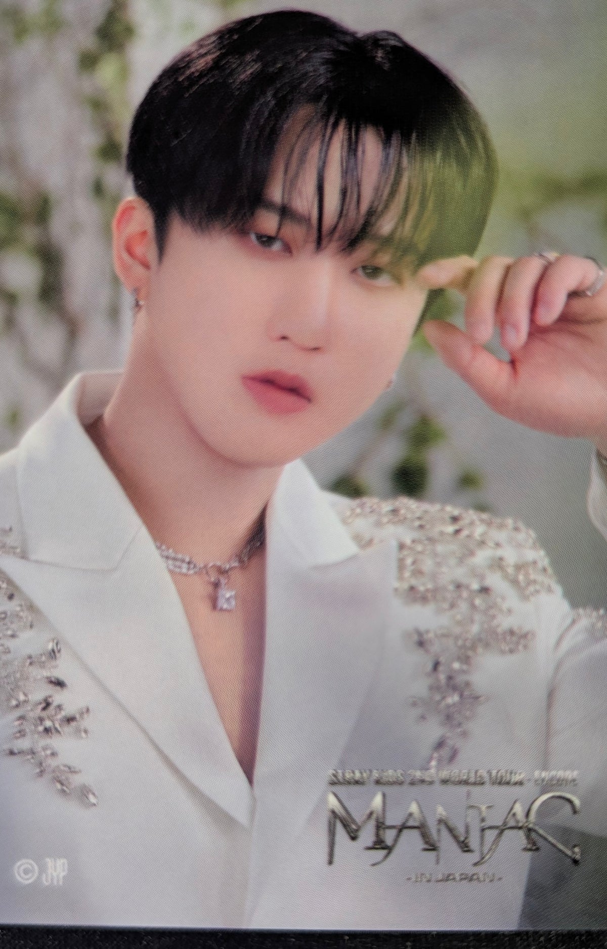 [Photocard] STRAY KIDS Changbin - MANIAC WORLD TOUR Event (encore, fanclub/membership, japan, jpfc (japan fanclub), lottery, online, sticker card) front