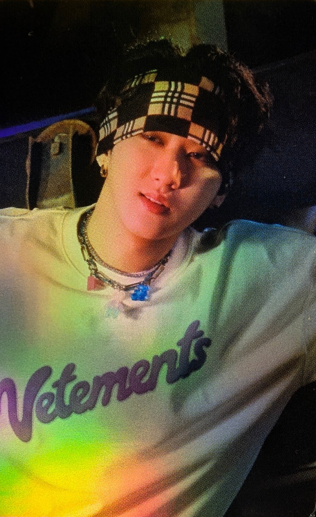 [Photocard] STRAY KIDS Changbin - NOEASY Album (aladin, holographic (hologram), purchase benefit) front