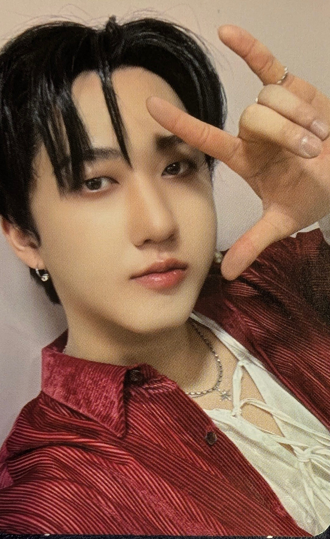 [Photocard] STRAY KIDS Changbin - ROCK-STAR Album (lucky draw (LD), round 4, soundwave) front