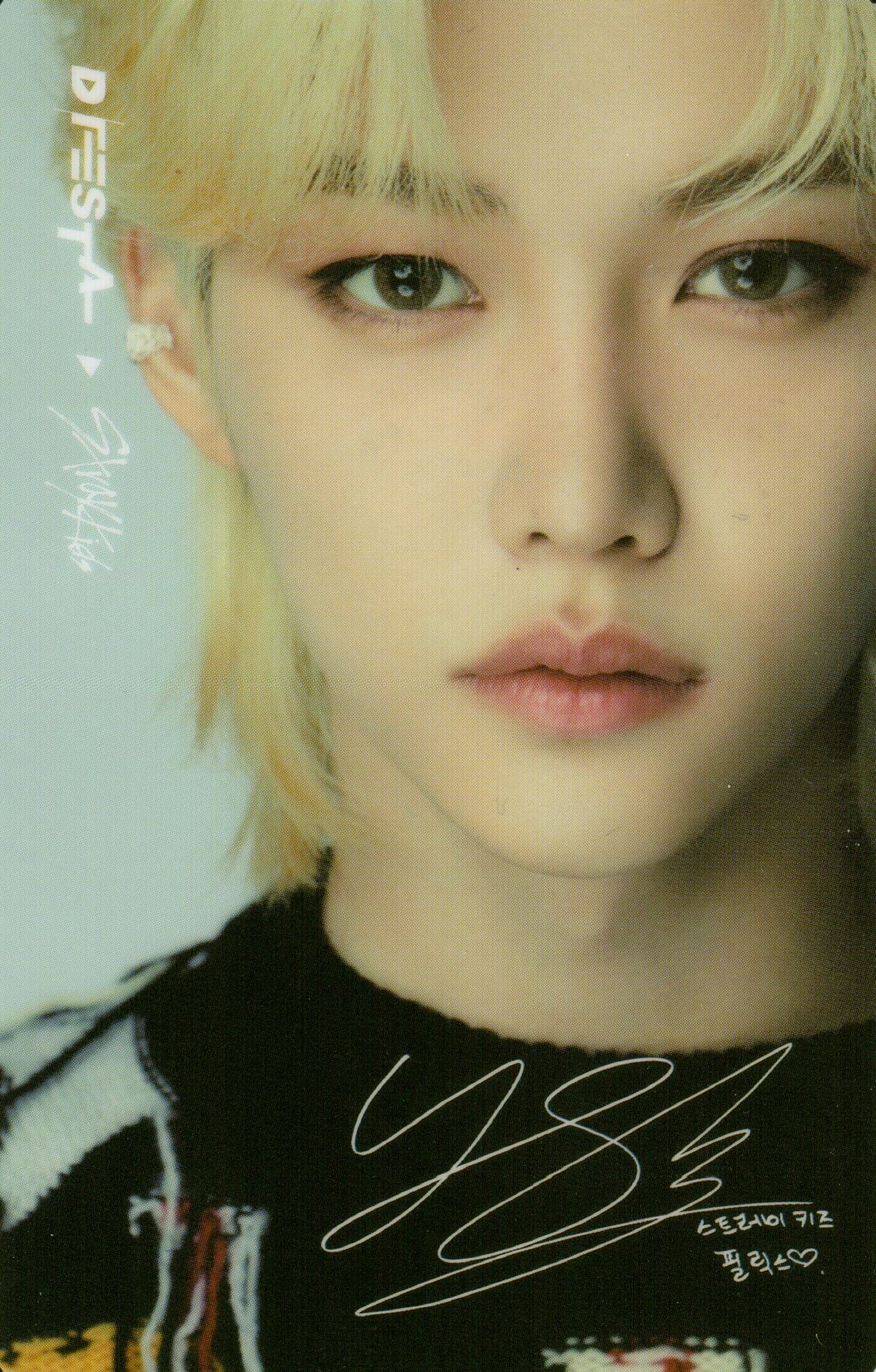 [Photocard] STRAY KIDS Felix - D'FESTA front