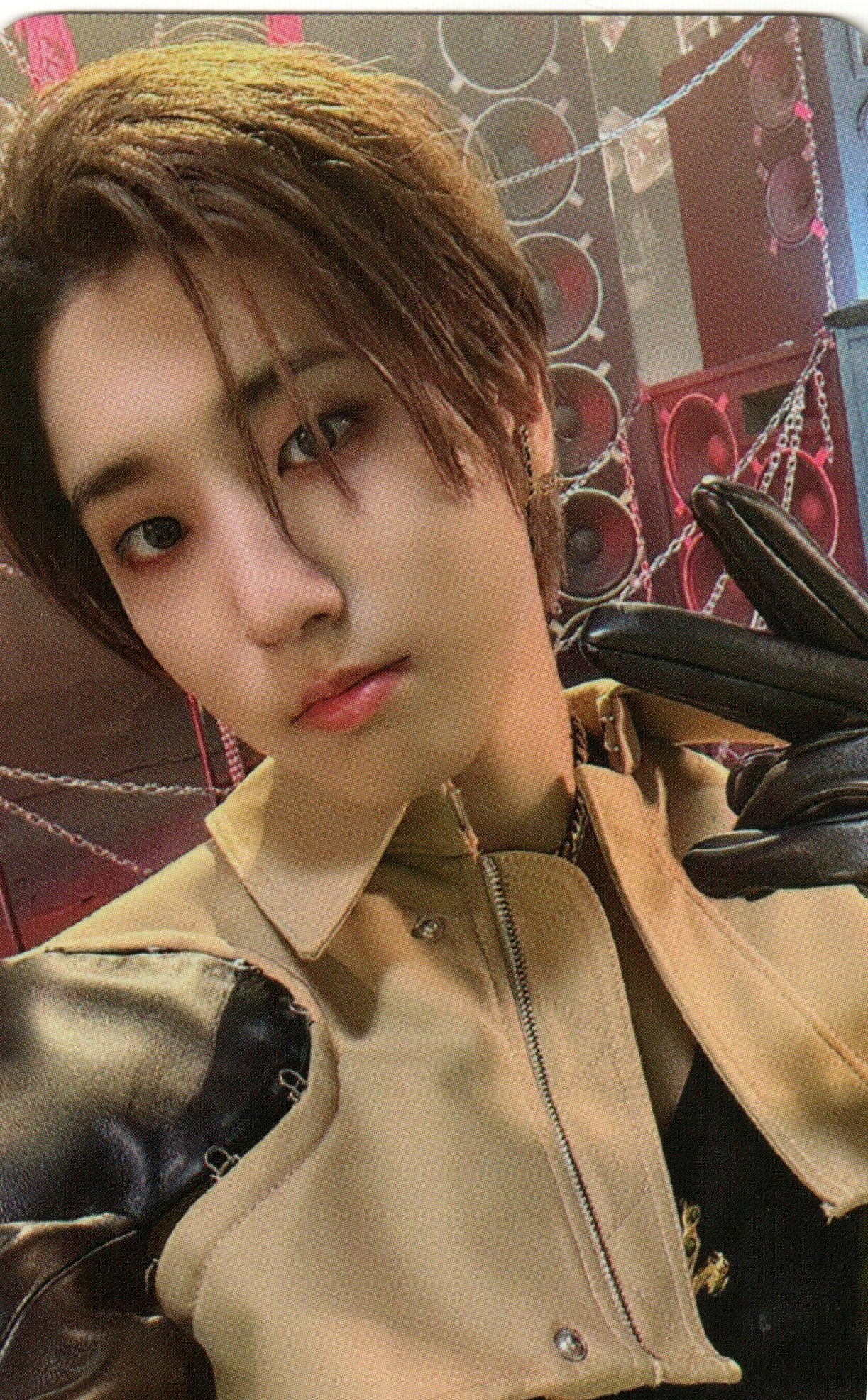 [Photocard] STRAY KIDS HAN - ROCK-STAR Album (pob (pre-order benefit), yes24) front
