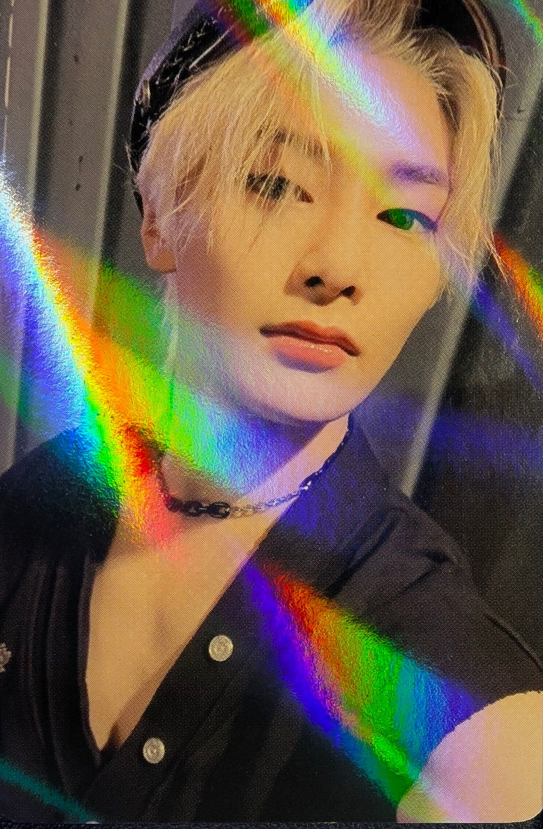 [Photocard] STRAY KIDS I.N - MAXIDENT Album (holographic (hologram), makestar, pob (pre-order benefit)) front