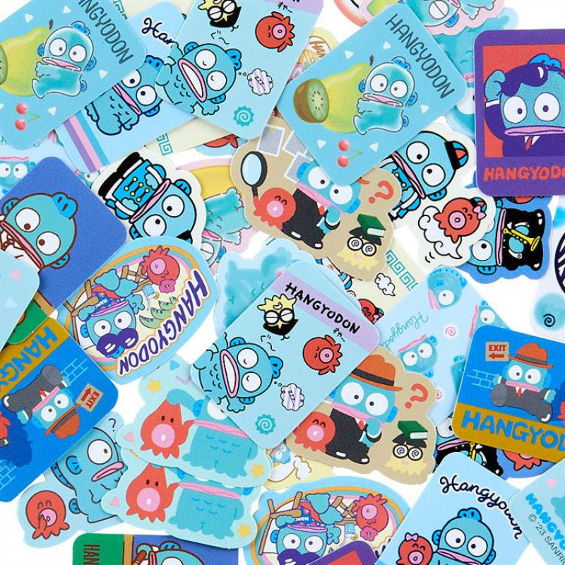 Sanrio Characters Flake Stickers (Hangyodon - 401455)