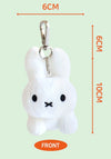 Miffy Bruna Family Plush Keychain