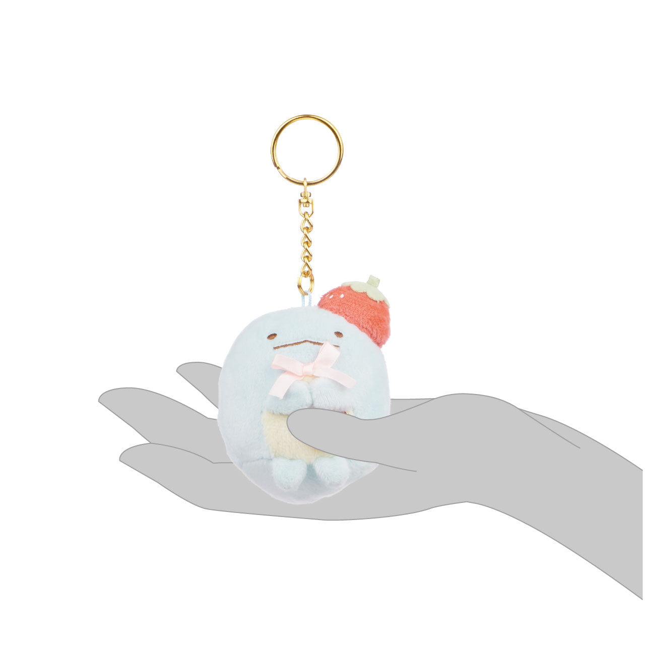 Sumikkogurashi Tokage San-X Original Strawberry Series Keychain