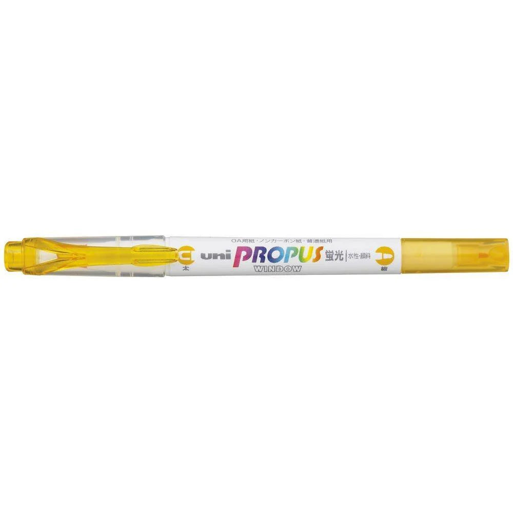 Uni Propus Dual Ended Window Highlighter (PUS-102T) – Lil Thingamajigs Hive