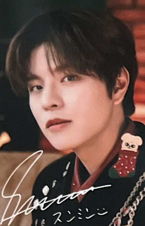 [Photocard] STRAY KIDS Seungmin  SHIBUYA109 XMAS x Stray Kids Event (purchase benefit, shibuya109, pop-up, 2023 version, christmas event, printed signature)