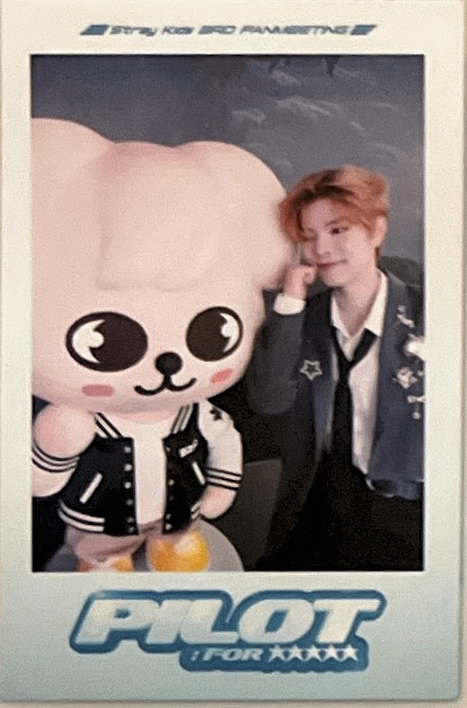 [Photocard] STRAY KIDS Seungmin  3rd Fanmeeting - Pilot for 5 Star Event (polaroid, purchase benefit, soundwave, venue album pick-up/purchase)