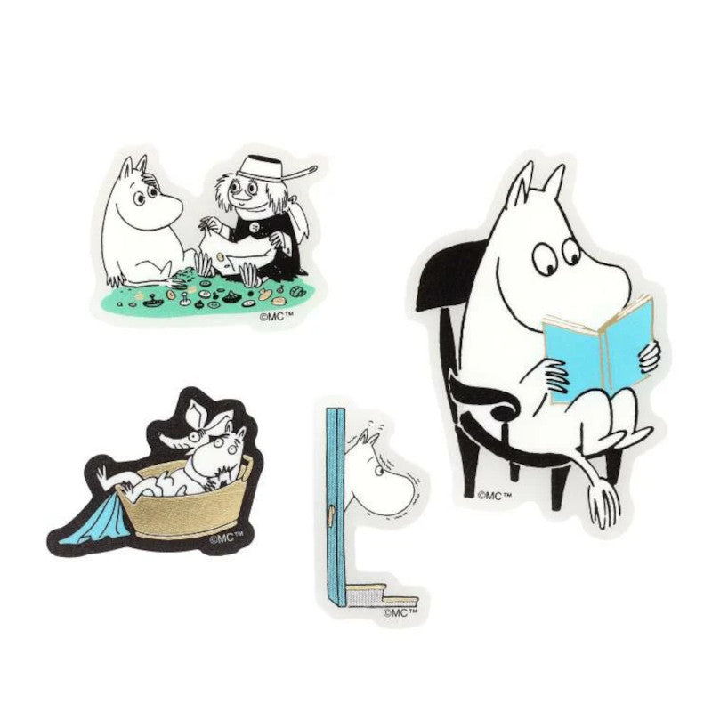 Moomin Glitter Flake Planner Stickers