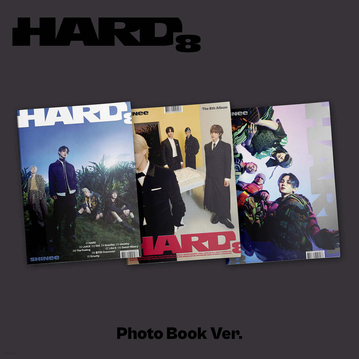 K-pop CD SHINee 8th Album 'Hard' (Photobook Ver.)