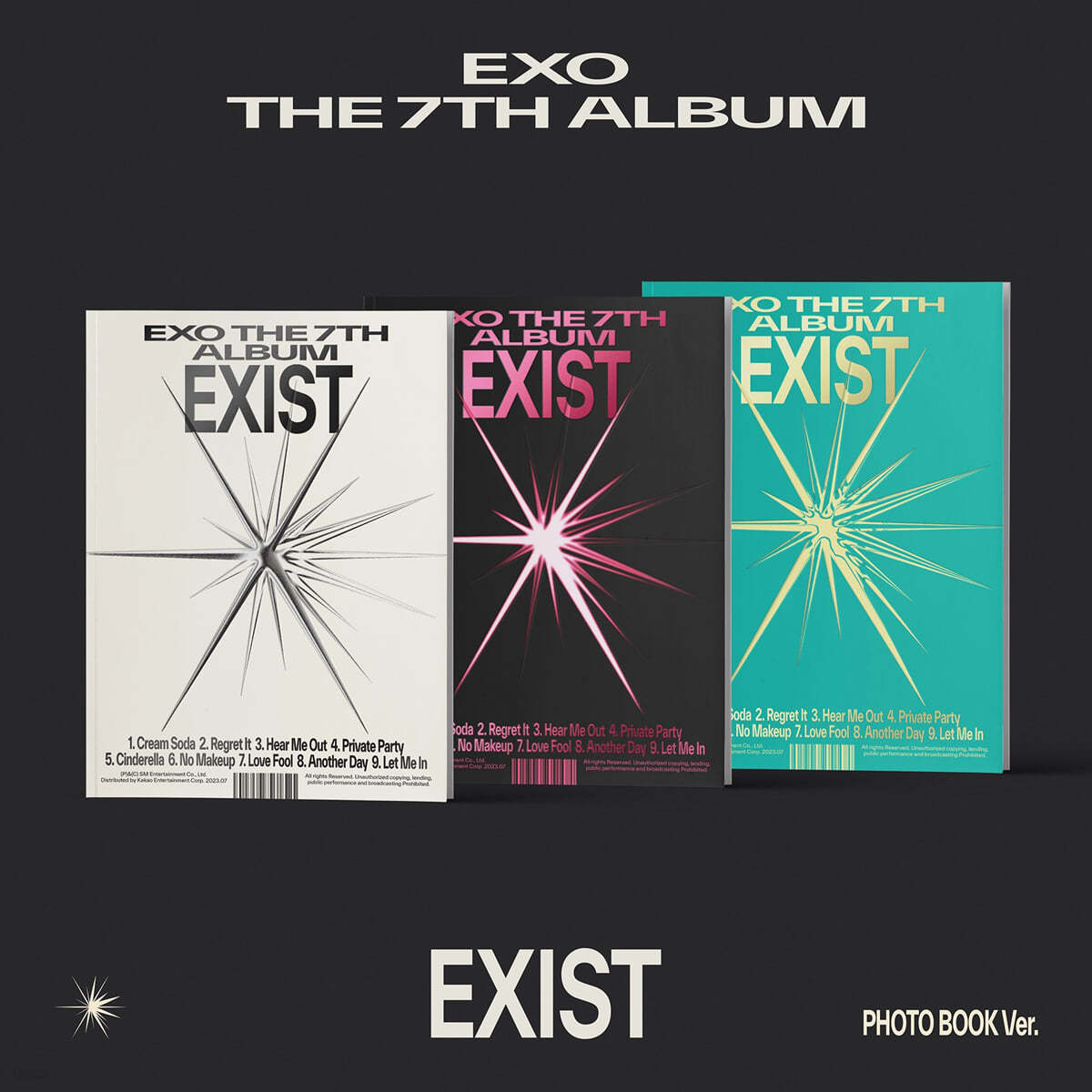 K-Pop CD EXO - 7th Album 'Exist' (Photobook Ver.)
