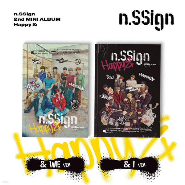 K-Pop CD n.SSign - 2nd Mini Album 'Happy &'
