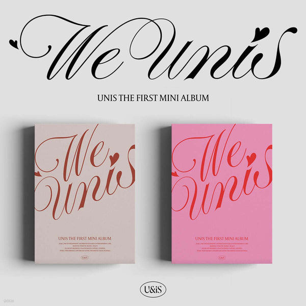 K-Pop CD Unis - 1st Mini Album 'WE UNIS'