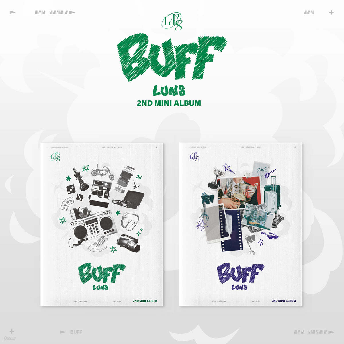 K-Pop CD LUN8 - 2nd Mini Album 'Buff'