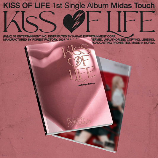 K-Pop CD Kiss of Life - 1st Single Album 'Midas Touch'