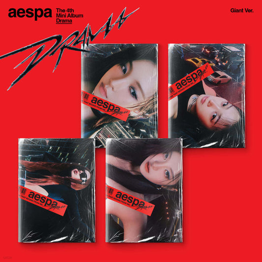 K-Pop CD Aespa - 4th Mini 'Drama' [Giant Ver.]