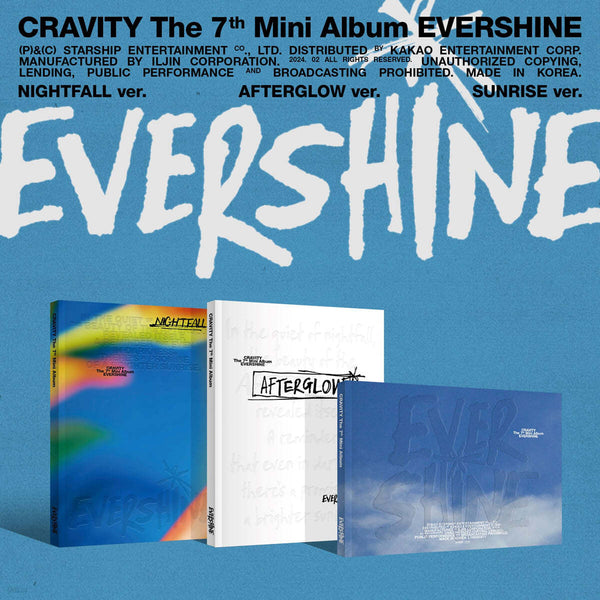 K-Pop CD Cravity - 7th Mini Album 'Evershine'