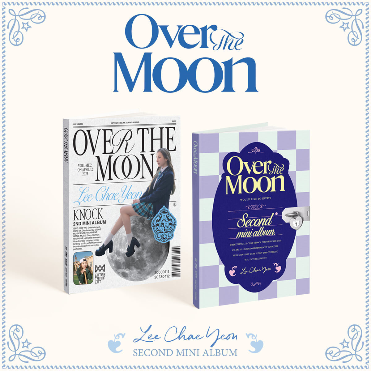 K-Pop CD Lee Chae Yeon - 2nd Mini Album 'Over The Moon'