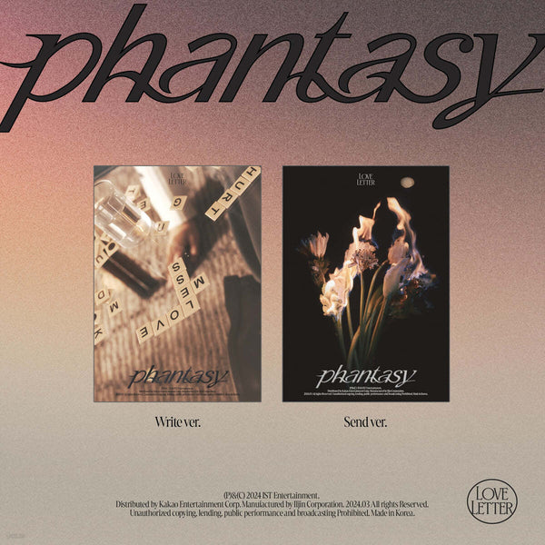 K-Pop CD The Boyz - 2nd Album 'Phantasy: Pt.3 Love Letter'