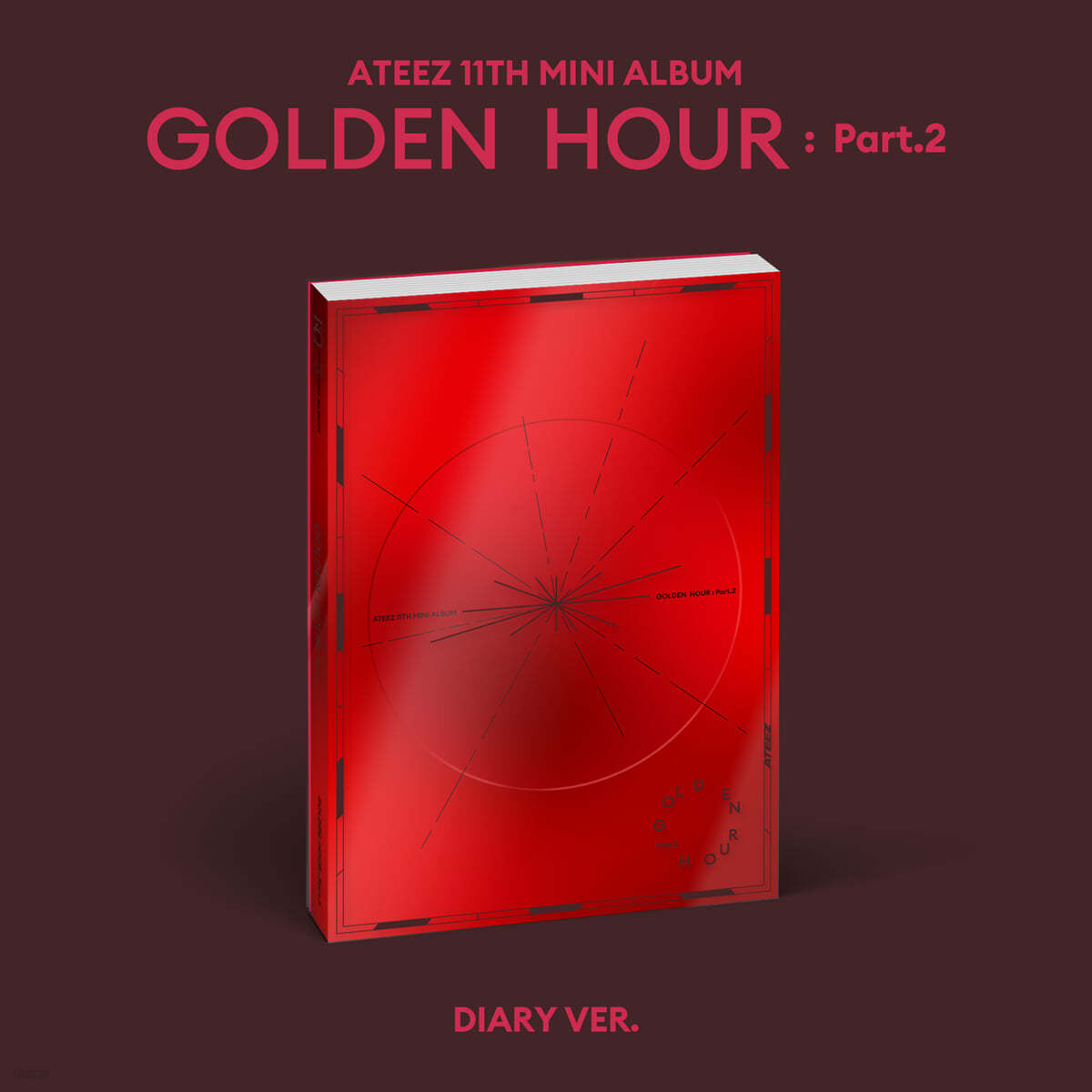 K-Pop CD Ateez - 11th Mini Album 'Golden Hour: Part.2'