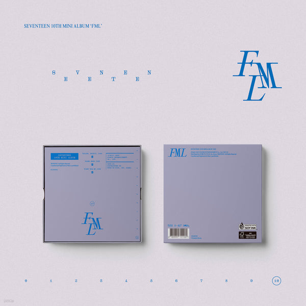 K-Pop CD Seventeen - 10th Mini Album 'FML' (Deluxe Ver.)
