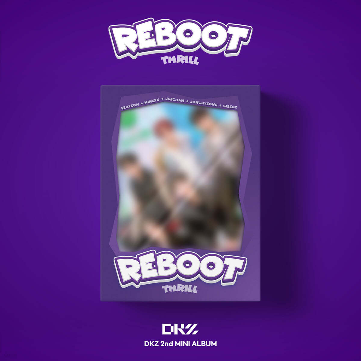 K-Pop CD DKZ - 2nd Mini Album 'Reboot'