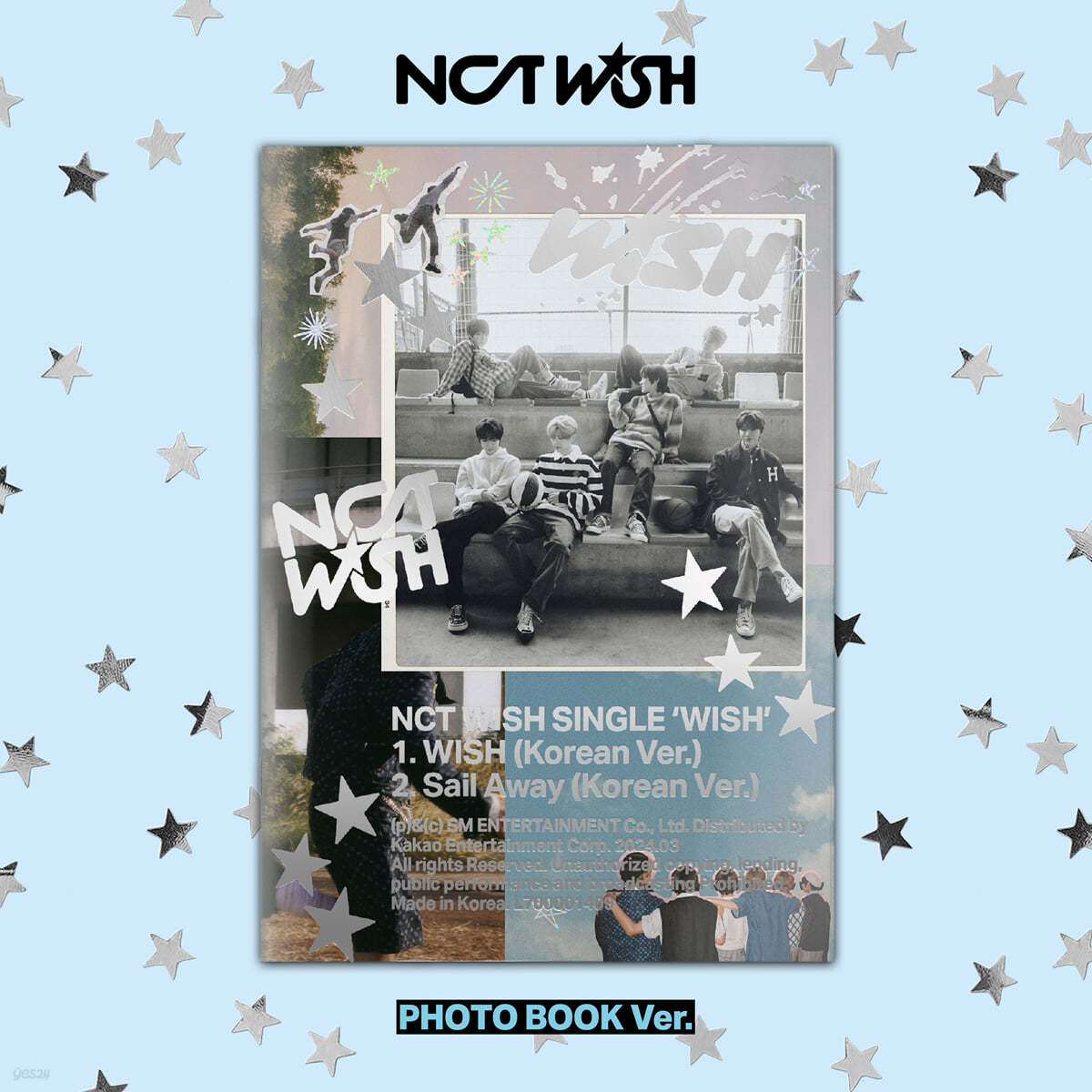 K-Pop CD NCT WISH - Single Album 'Wish' [Photobook Ver.]