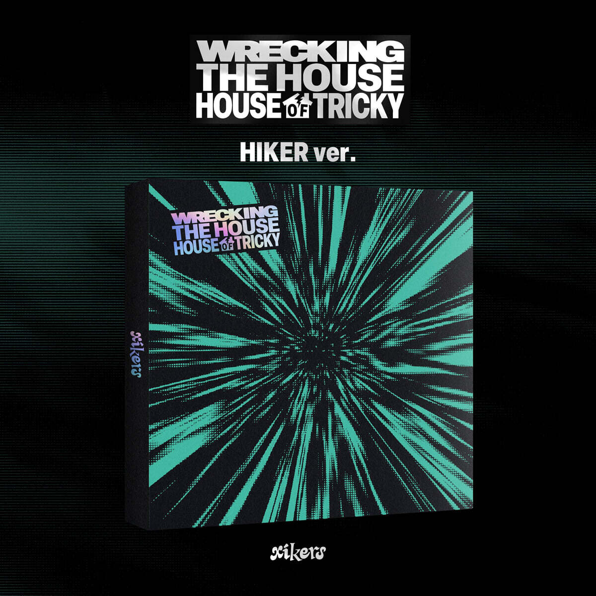 K-Pop CD xikers - 6th Mini Album 'HOUSE OF TRICKY: WRECKING THE HOUSE' [TRICKY ver.]