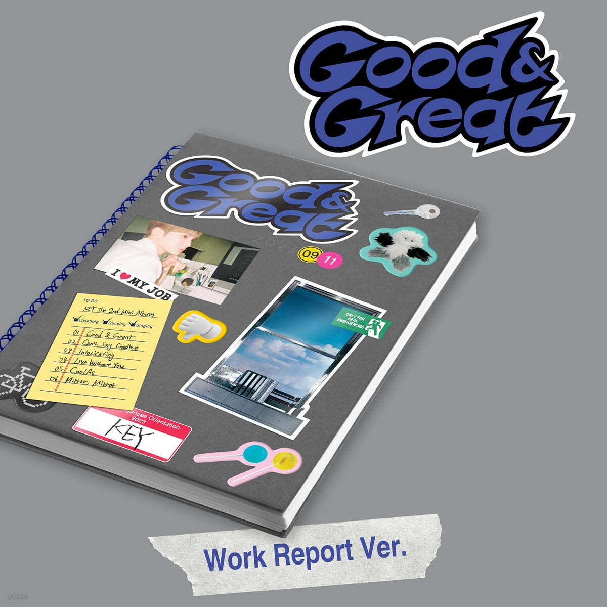 K-Pop CD Key - 2nd Mini Album 'Good & Great' (Work Report Ver.)